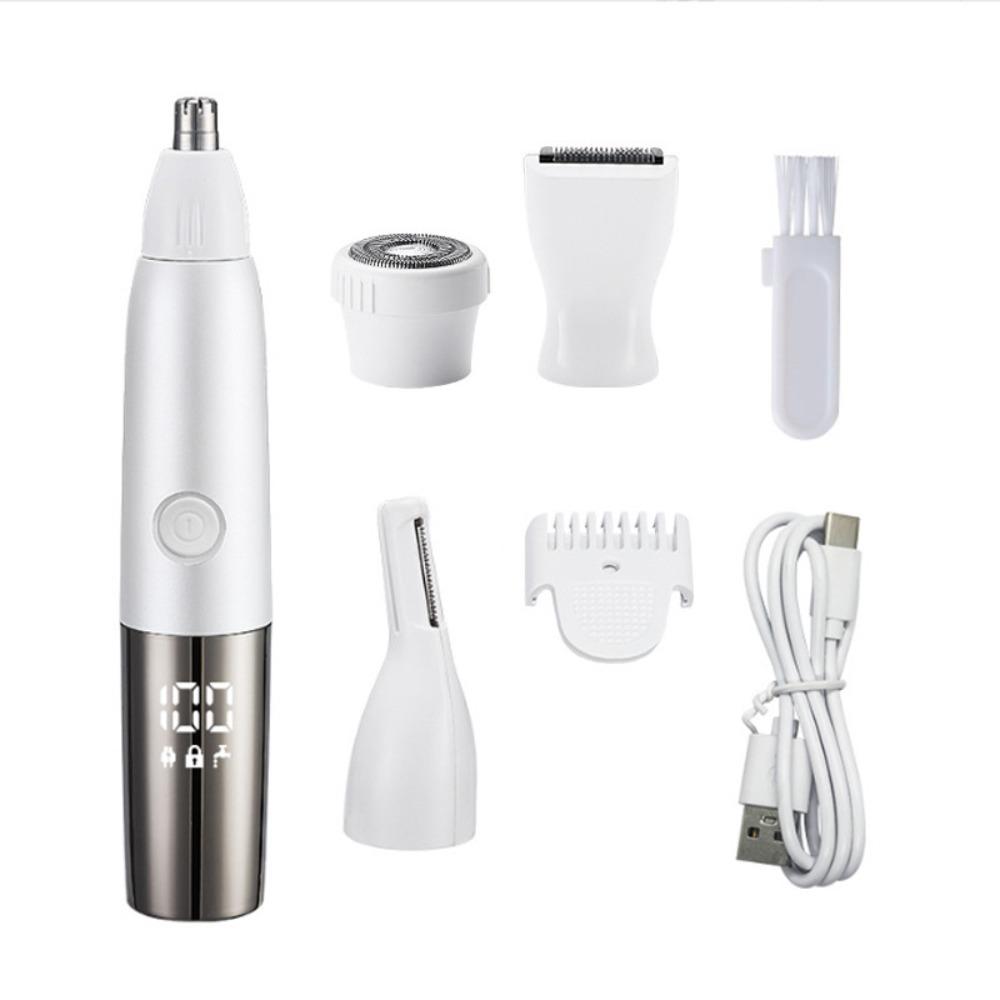 Gentle Eyebrow Trimmer Painless Nose Hair Remover Electric Nose Hair Trimmer  Wet and Dry Hair