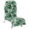 Sun Lounger Cushion GEMERT 100percent Polyester Leaf Pattern