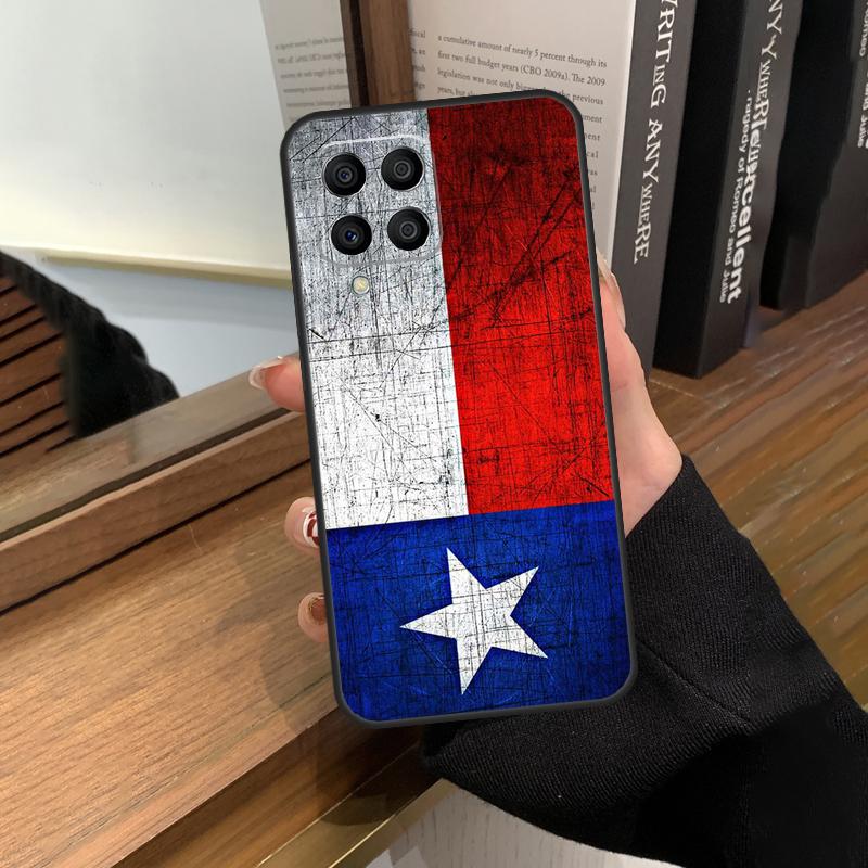 Texas Flag Case For Samsung Galaxy M56 M16 M36 M33 M53 M13 M12 M32 M52 M20 M15 M55 M31 M14 M35 M34 M54