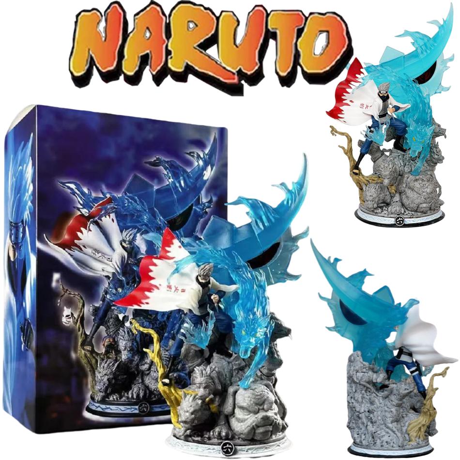 23cm Naruto GK Hatake Kakashi Action Figure PVC Anime Statue Model Collection Ornament