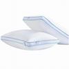 Pillow Polyester Pillow with Microfiber Standard Size Neck Pillow Hypoallergenic Ergonomic for Sleeping Neck Shoulder Pain Relief