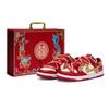 Dunk 811 Manufacturing, Eternal Love, Gift Box Low Top Skateboard Shoes Women's Red Gold White FD9762-061(Team80-S-BOX)