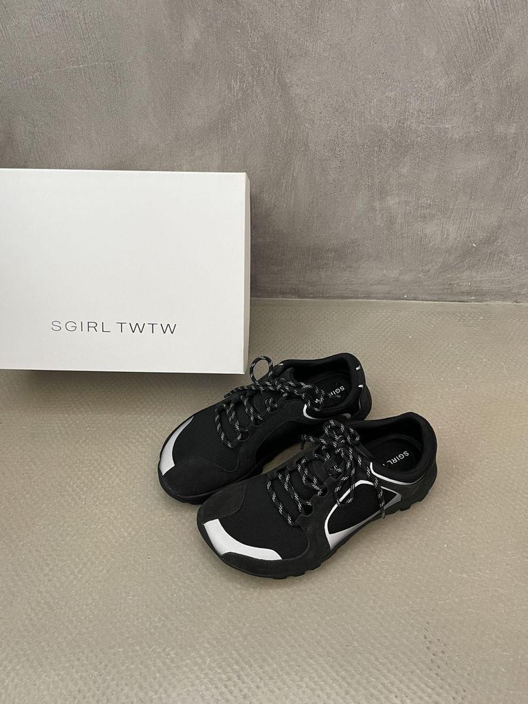 SGIRL TWTW Women's 2025 Autumn Thick-Soled German Trainer: Lightweight, Versatile, Comfortable Casual Fashion Sneakers