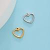 Teamer 5pcs Stainless Steel Charms for Jewelry Making DIY Accessories Sun Star Heart Moon Pendant for Bracelet Necklace Earrings