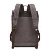 Backpack Retro Shoulder Travel Bag Outdoor Student Satchel Sports Waxed Waterproof Canvas Travel Bag Leather