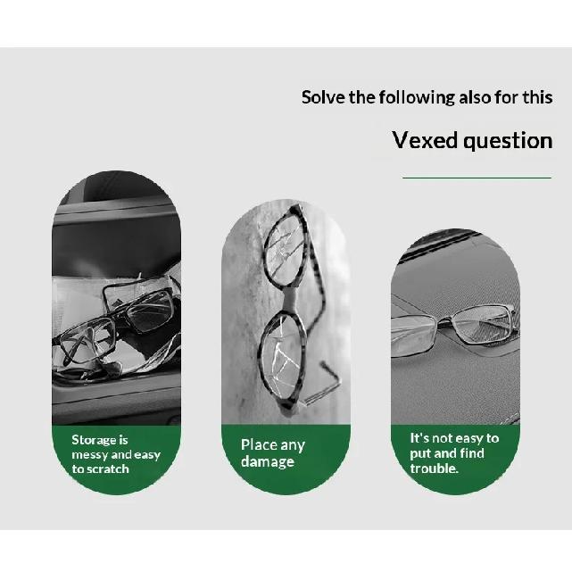 Suitable for JAECOO J5 J6 J7plus Jaecoo J8 J7Phev Car Glasses Clip Car Suede Alcantara Sunglasses Storage Clip