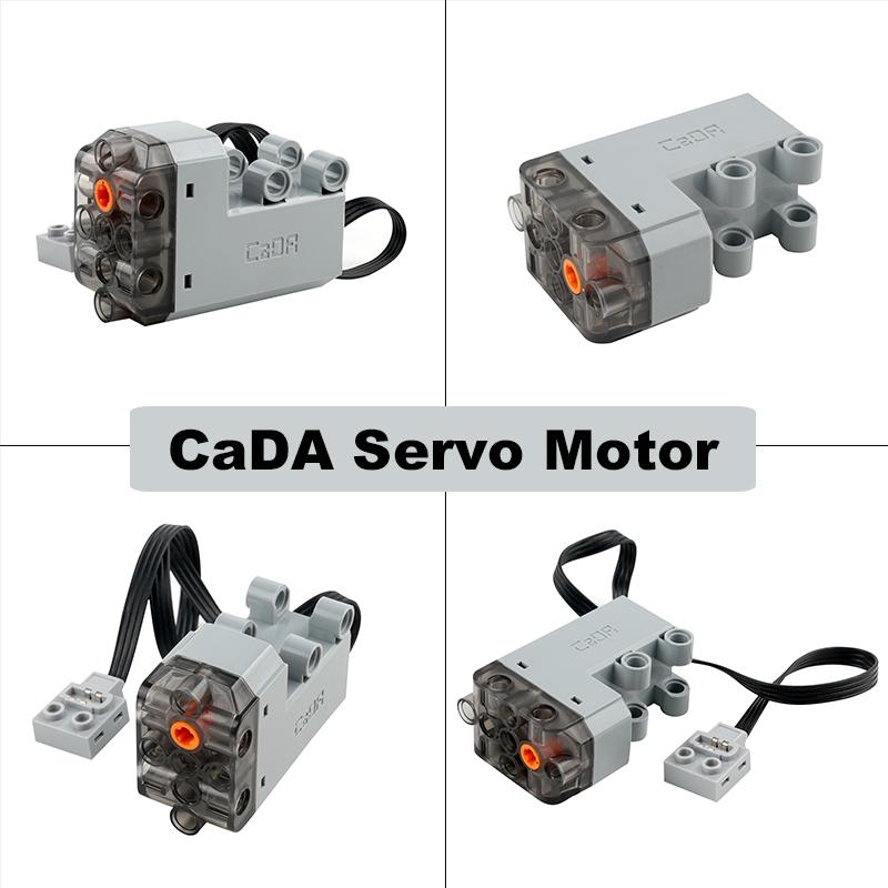 MOC Power Functions Servo Motor Kit for Technical-Compatible Building Blocks DIY Projects