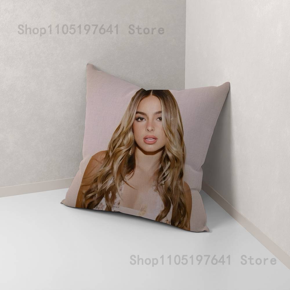 A-Addison Rae Pillow Case For Sofa Decor Car Office Room Printing Cushion Cover Decorations and Protector