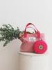 Double Quotes Summer Tote Bag Pink