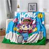 Cute Anime DR S-Slump A-Arale Blanket Super Soft Cartoon kawaii Blanket for Travel Bedding Couch Sofa Bed Blanket Birthday Gift