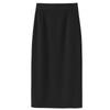 Women's High Waist Wool Knit Bodycon Midi Skirt for Autumn/Winter