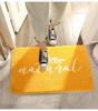 Thickened Bathroom & Entrance Door Mat - Water Absorbing Foot Pad