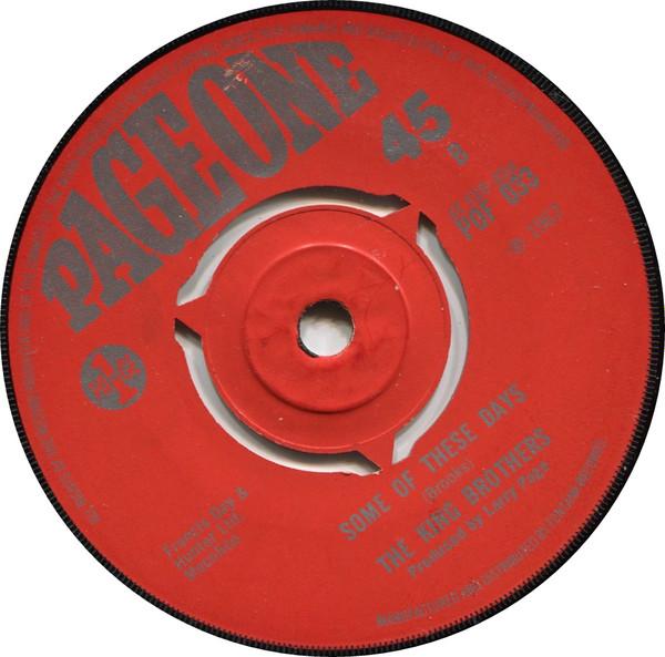 

7inch Record KING BROTHERS My Mammy POF033 Page One 1967 UK SoulFunk Used
