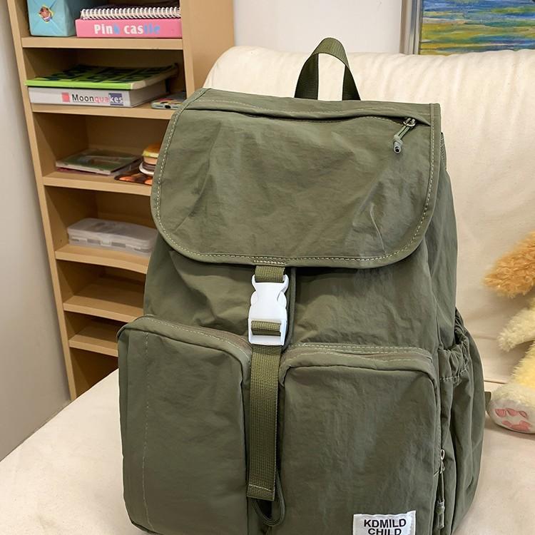 Schoolbag Lightweight School Bag Outdoor Travel Backpack 1011 New School Bag College Student Fashion Commuter Mountaineering Couple Backpack