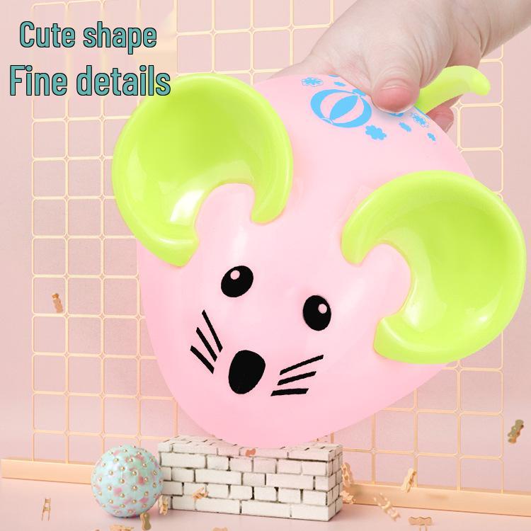 Cartoon Mouse Pull-Back Toy Car for Kids