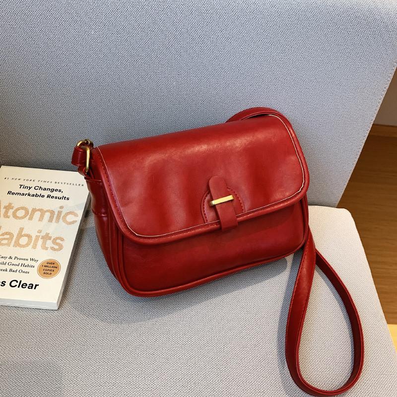 IELGY Ladies Messenger Bag Simple Commuter Shoulder Retro Bag