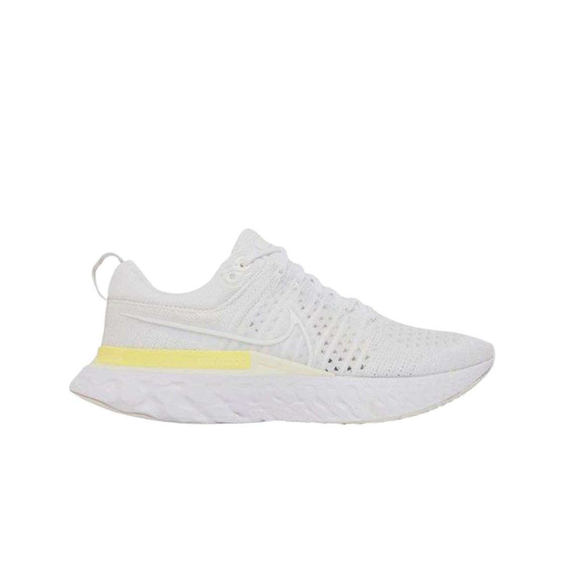 

(w) Nike React Infinity Run Flyknit 2 White Light Citron 235