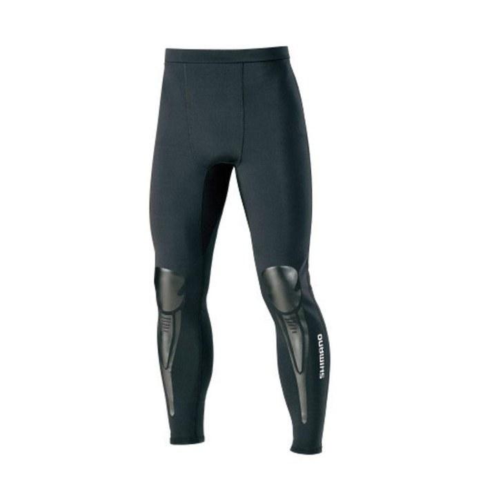 [Shimano] Cold Weather Innerwear Light Chloroprene Protect Tights IN-087S Black XL