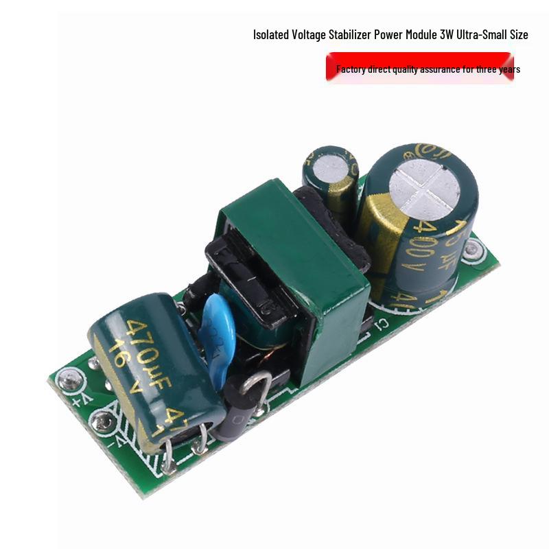 3W Mini Power Module: 220V To 5V/0.6A, 12V/0.3A, 15V/0.2A, 24V DC Regulated Isolated Board