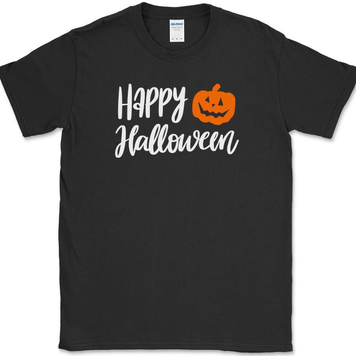 Happy Halloween T-Shirt Funny Humor Halloween Costume Ghost Tee
