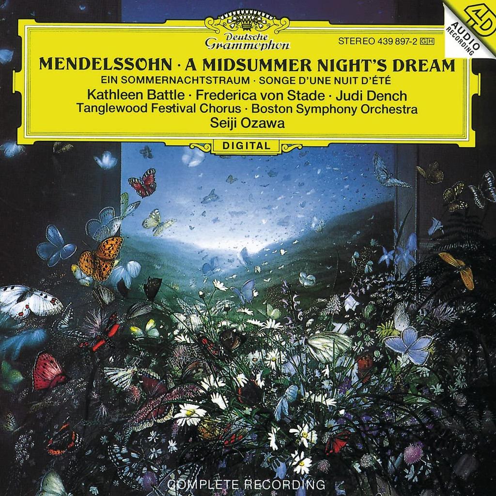 CD FELIX MENDELSSOHN, SEIJI OZAWA, BOS - Mendelssohn: A Midsummer Night's Dr 724384732424 Real World Reco 1994 Europe Classical Used