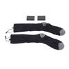 Electric Heated Socks Men Women Rechargeable 2 Sided Heating Washable Portable for Skiing Hiking Camping Uniform Size