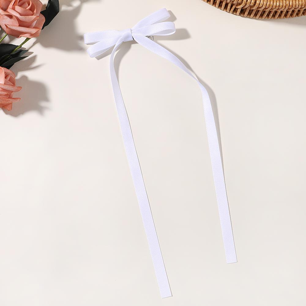 2pcs Vintage Red Velvet Bow Hair Clip For Women Girls Korean Long Tassel Ribbon Hairpins Barrettes Headwear Hair Accessories