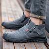 NEW Protective Shoes Work Boots Safety Steel Toe Shoes Men Security Boots Puncture-Proof Indestructible Shoes Welder Boots