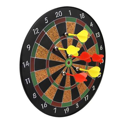 30cm Hard Dartboard for Home Use, Includes Darts and Dart Set, Magnetic Design, 6 Darts Included, Suitable for Children, Office, Party, Bar, Competiti