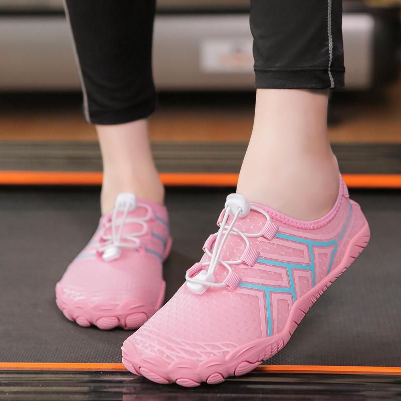 

Мода 35-46 Водные туфли Парный стиль Босиком Пляжная обувь Дышащая Спортивная обувь Быстросохнущие Река Море Аква Кроссовки Мягкие Пляжные Кроссовки 35 розовый