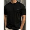100% Pure Cotton T-ShirtShort Sleeved, Round Neck, Drop Shoulder, Casual Fit For Couples, Trendy Summer Top, Versatile, Bottom Shirt, Sports