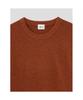 SHIFT.G Wool Texture Crewneck Sweater Orange