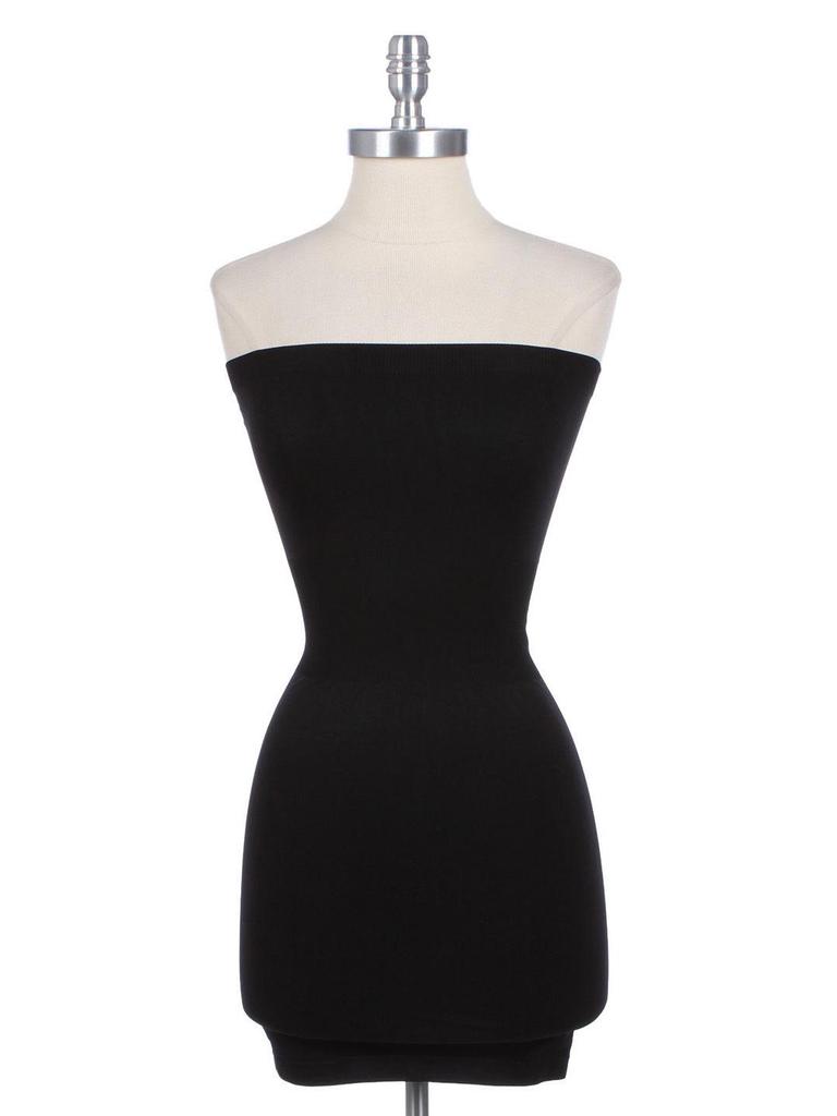 2024 Summer Sexy Stretchy Strapless Mini Club Dress