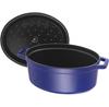 Casserole Zwilling Staub Oval 37,5x31cm Dark Blue 5,5l (40510-289-0)