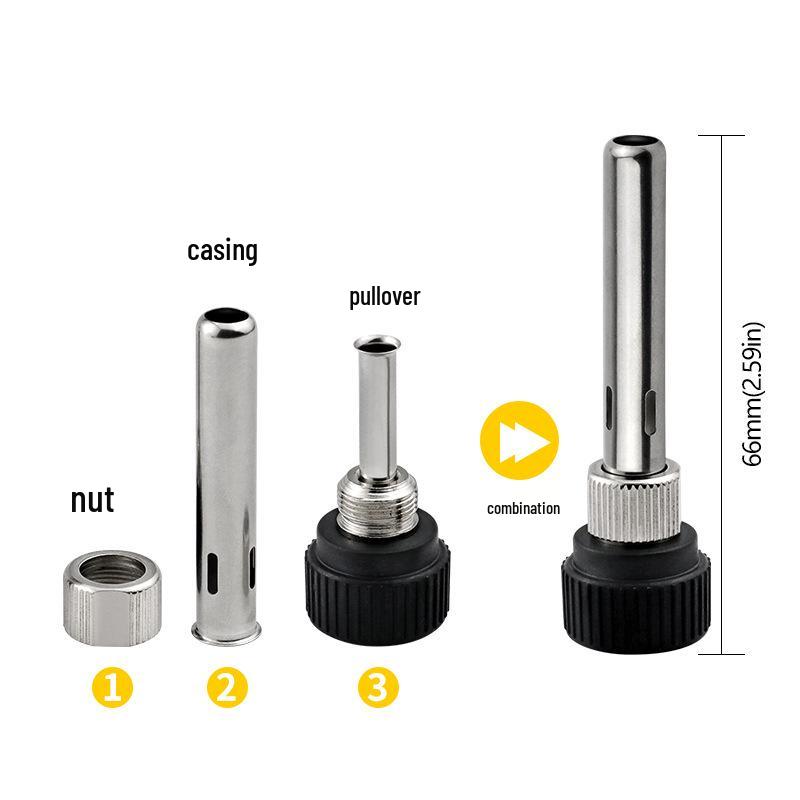 Universal Hot Air Soldering Station Iron Handle Tip Sleeve for 936/937/938/969 Models