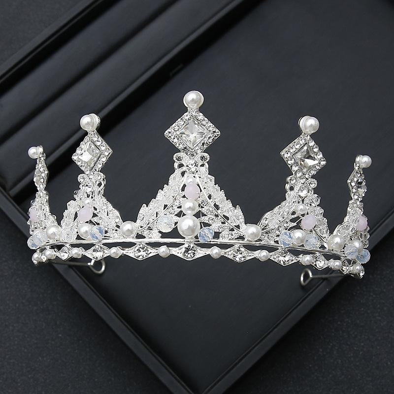Crown Tiara Bride  Rhinestone Crown  Wedding Dress  Adult Ceremony Birthday  Princess Hair Accessories  Children