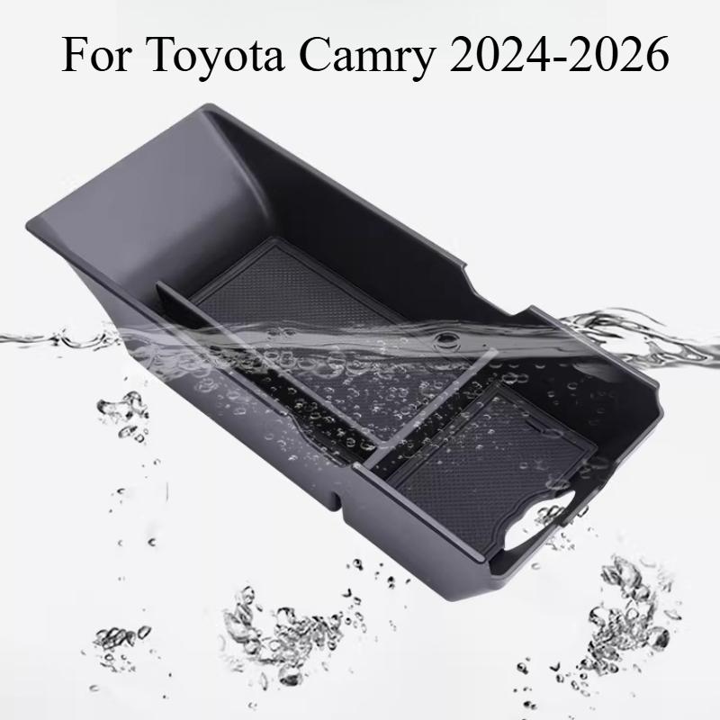 For Toyota Camry 2024-2026 Central Control Armrest Box Storage Box Interior Modification Automotive Supplies Engine Accessories