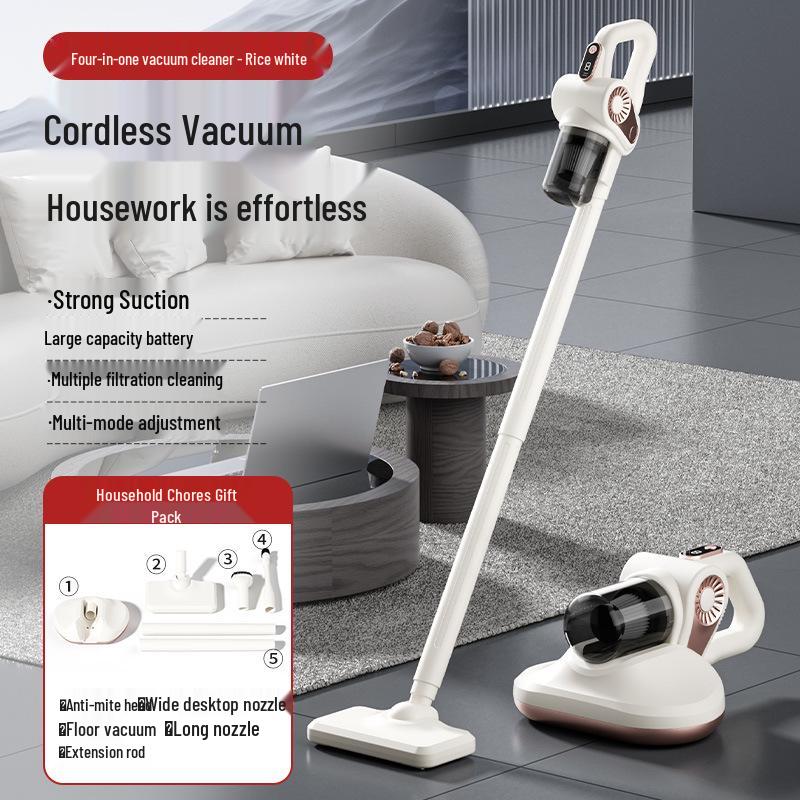 

4-in-1 Multifunctional Vacuum & Mite Remover with Detachable Long and Short Models