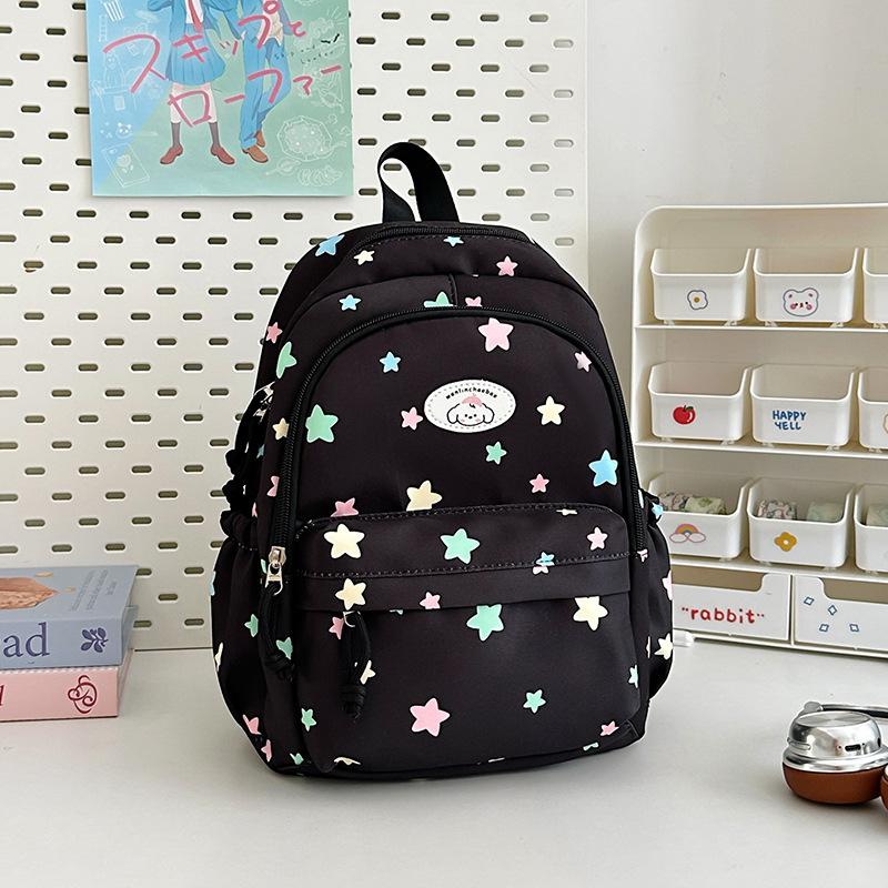 School Bag New High-value College Style Fresh and Sweet Cute Star Backpack Junior High School Students Lightweight Large-capacity Backpack