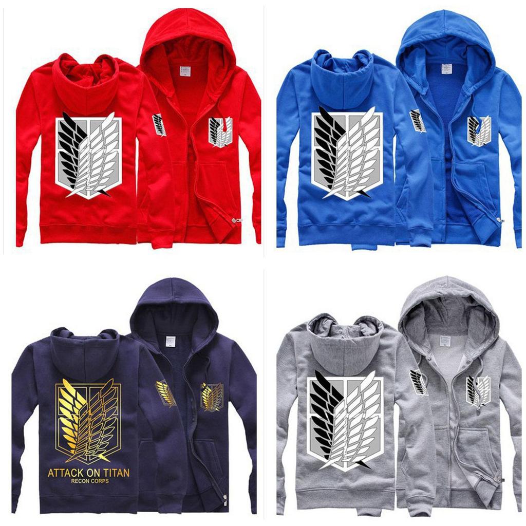 Premium Quality Anime Attack On Titan Men's Fit Hoodie Coat Perfect For Any Occasion