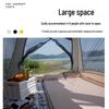 Portable Quick-Setup Outdoor Camping Tent with Tarp & Mat