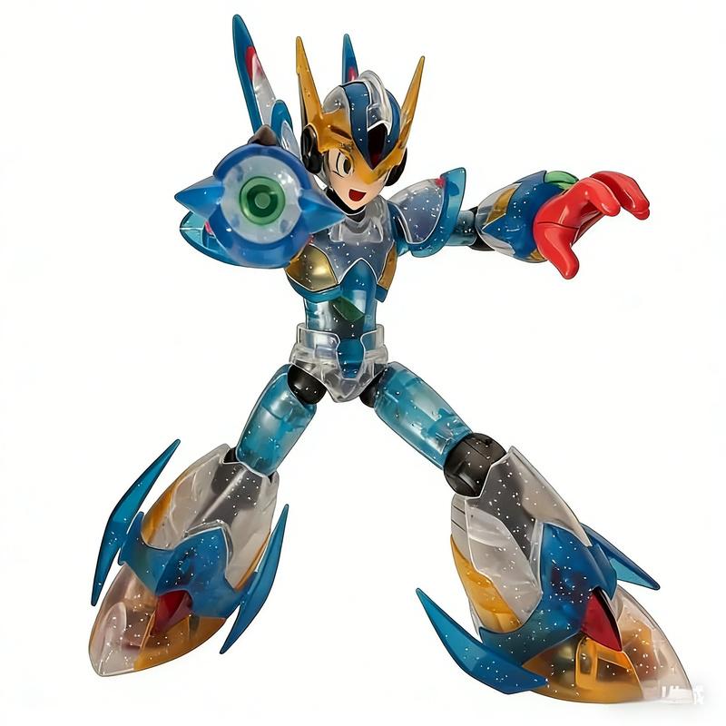 

SS Clear Color Ver. Mega Man X / Rockman X Kp701 5th Form Falcon Armor Assembled Model Kit Action Figure Boy Toy Surprise Gift