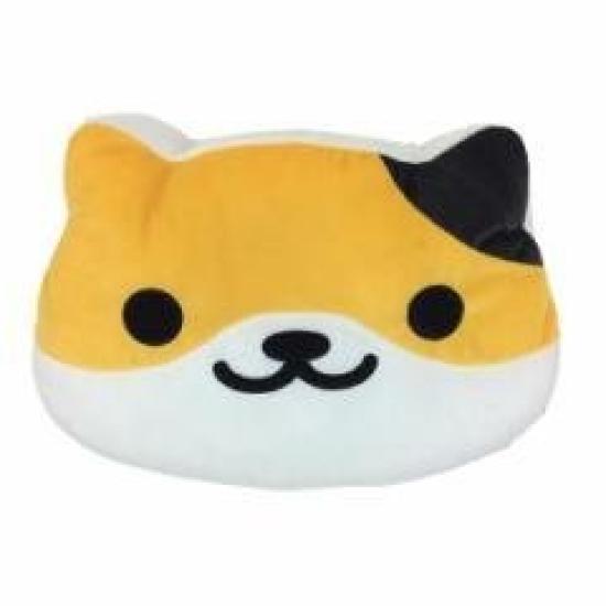 

Neko Atsume Большая круглая подушка только 38 см Том 2 Майк-сан Прибл.