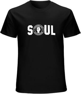 Northern Soul Keep The Faith Herren T-Shirt Lässig Baumwolle