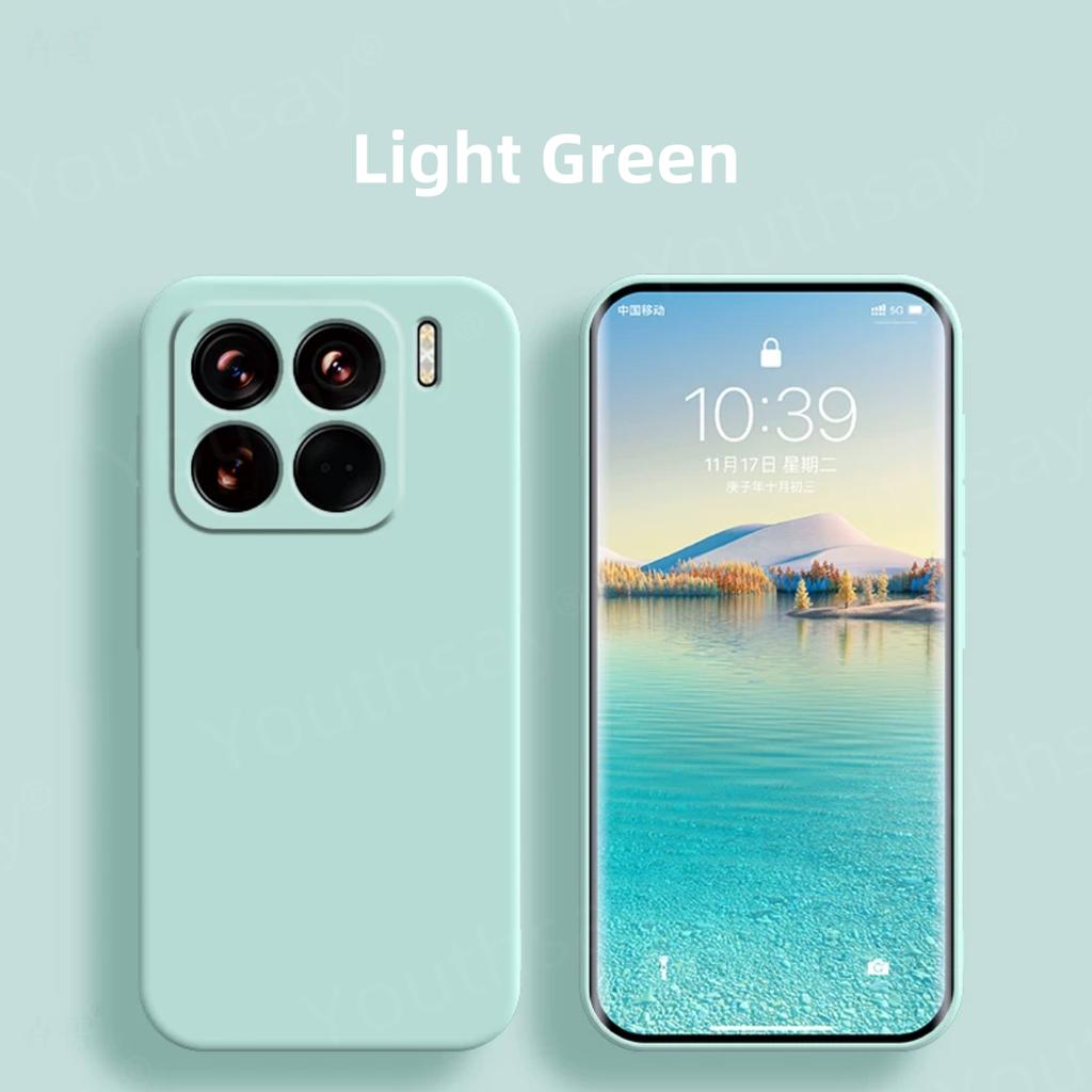 Dla Xiaomi 15 Pro Etui Pokrowiec dla Xiaomi Mi 15 Pro Fundas Coque Shell Miękki Płynny Silikonowy Pokrowiec na Tył Xiaomi 15 14 13 14T 13T Pro