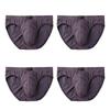 4Pcs Men's Briefs Cotton Underwear Bottom Fashion Underpants Man Undies Comfortable Panties Big Size L XL XXL 3XL 4XL 5XL 6XL 7XL