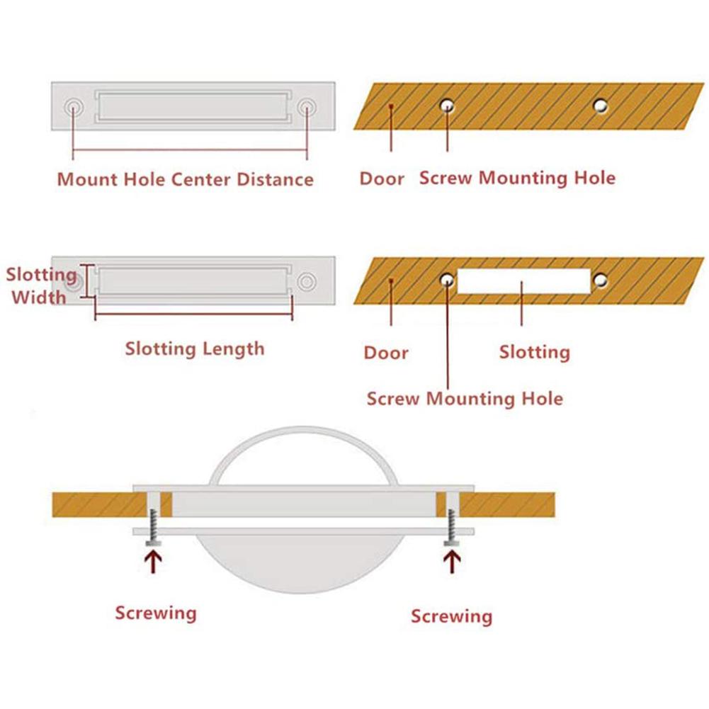 Cabinet Hardware Rotating Hidden Handle Recessed Tatami Handles Rotate Floor Cabinet Concealed Sliding Door Furniture Fittings