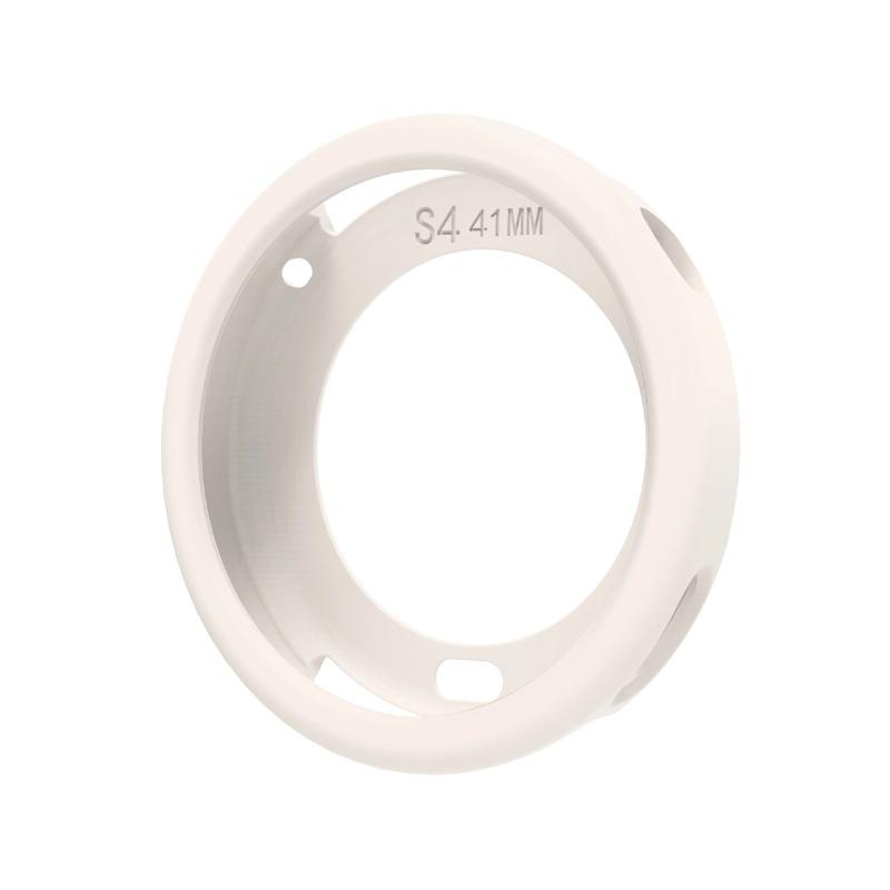 Silicone Case Protective Cover For Xiaomi Watch S4 41MM Full Body Soft Tpu Full Cover Hollow Casing
