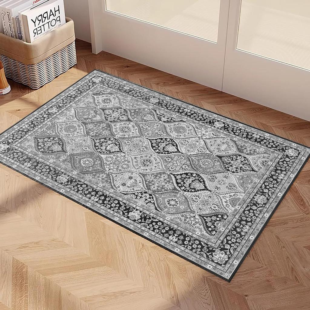 Persian Floor Mat Ethnic Style Home, Anti-Theft, Wear-Resistant And Easy To Take Care Of, Foot Pad Decorative Carpet Can Be Labeled