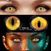 EYESHARE Colored Contact Lenses for Eyes Cosplay Colored Lenses Halloween Lenses Yellow Contact Lens Red Contacts Yearly Beauty Makeup Lens